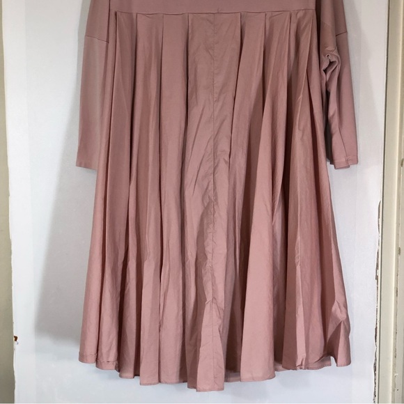 English Factory Mixed Media High-Low Mini Dress - Picture 12 of 14